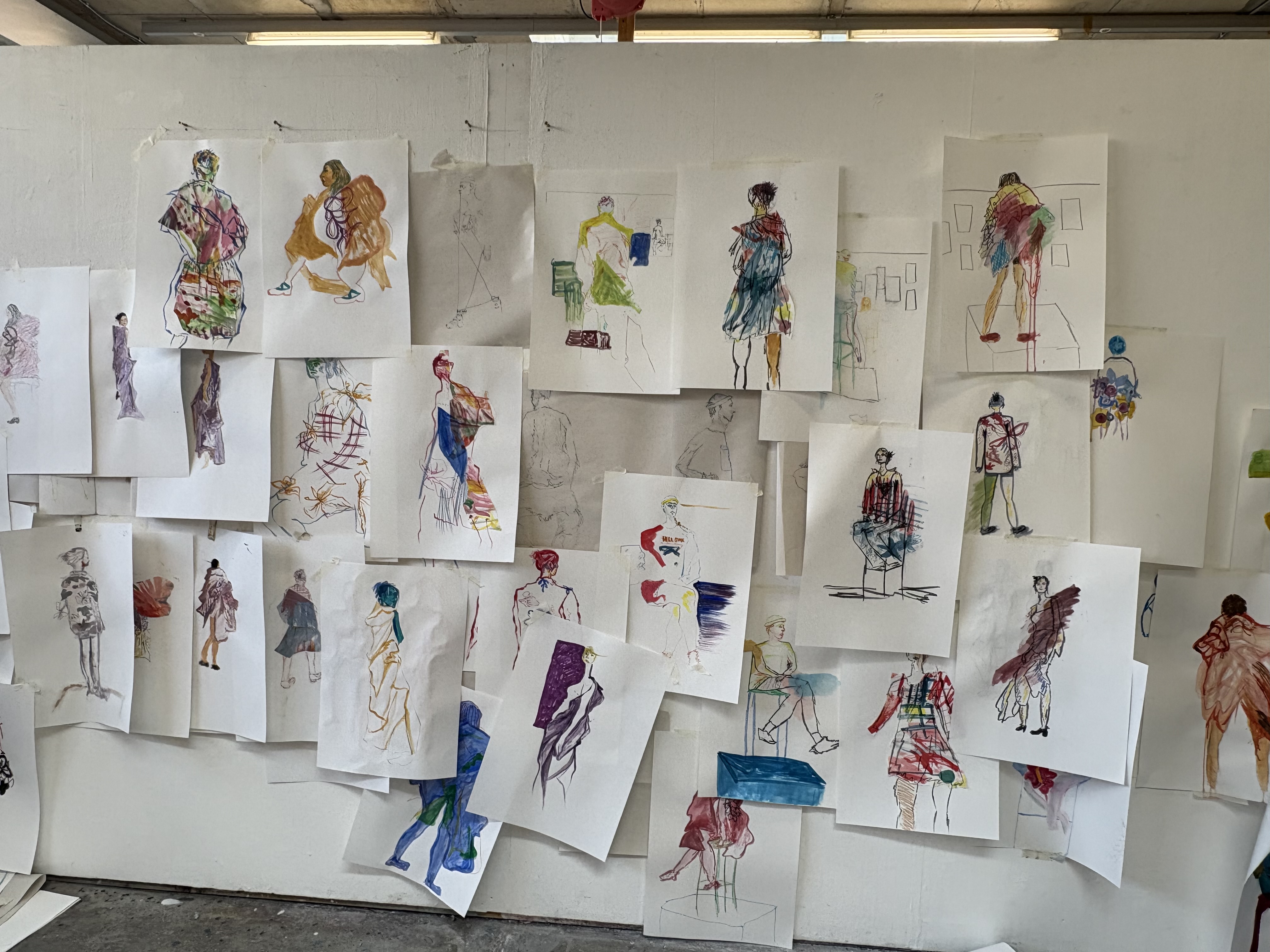 Horizontal drawings